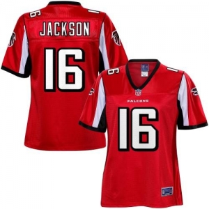 Pro Line Women's Atlanta Falcons Marcus Jackson Team Color Jerse