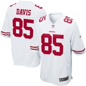 Nike Vernon Davis San Francisco 49ers Youth Game Jersey - White