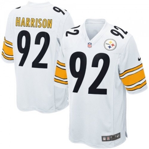 Nike James Harrison Pittsburgh Steelers Game Jersey - White