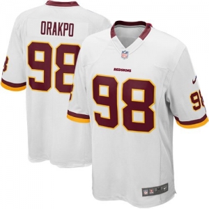 Nike Brian Orakpo Washington Redskins Youth Game Jersey - White