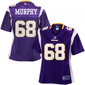 Pro Line Women's Minnesota Vikings Kevin Murphy Team Color Jerse