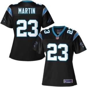 Pro Line Women's Carolina Panthers Sherrod Martin Team Color Jer