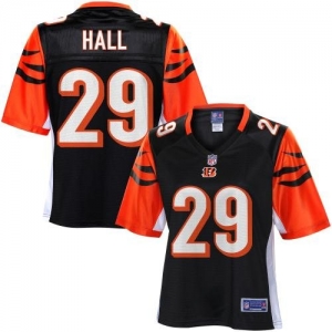 Pro Line Women's Cincinnati Bengals Leon Hall Team Color Jersey