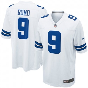 Nike Tony Romo Dallas Cowboys Game Jersey - White -