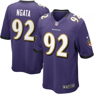 Nike Haloti Ngata Baltimore Ravens Youth Game Jersey - Purple