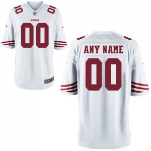 Nike Men's San Francisco 49ers Customized White Game Jersey