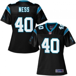 Pro Line Women's Carolina Panthers Nate Ness Team Color Jersey