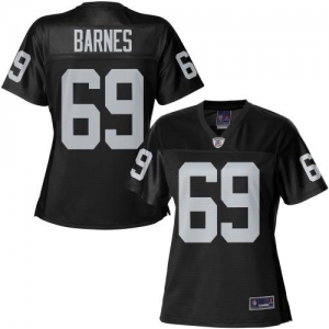 Pro Line Women's Oakland Raiders Khalif Barnes Team Color Jersey