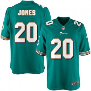 Nike Youth Miami Dolphins Reshad Jones Team Color Game Jersey