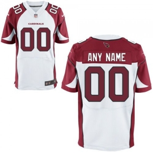 Nike Arizona Cardinals Customized Elite Jersey - White