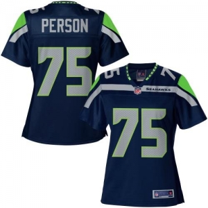 Pro Line Women's Seattle Seahawks Mike Person Team Color Jersey