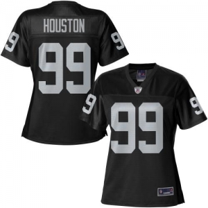 Pro Line Women's Oakland Raiders Lamarr Houston Team Color Jerse