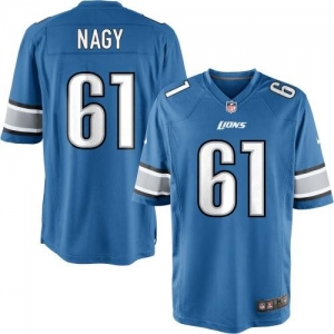 Nike Youth Detroit Lions Bill Nagy Team Color Game Jersey