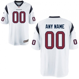 Nike Men's Houston Texans Customized White Game Jersey