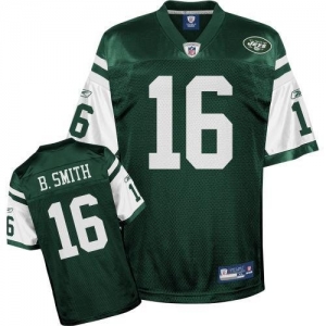 Reebok New York Jets Brad Smith Replica Jersey