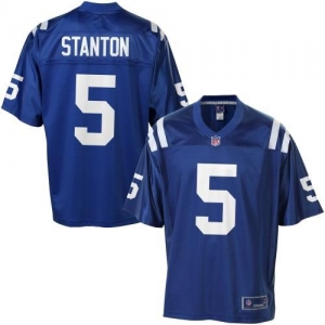 Pro Line Men's Indianapolis Colts Drew Stanton Team Color Jersey