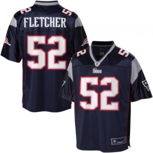 Pro Line Men's New England Patriots Dane Fletcher Team Color Jer