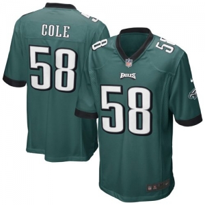 Nike Trent Cole Philadelphia Eagles Youth Game Jersey - Midnight