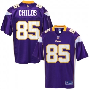 Pro Line Men's Minnesota Vikings Greg Childs Team Color Jersey