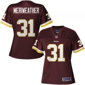 Pro Line Women's Washington Redskins Brandon Meriweather Team Co