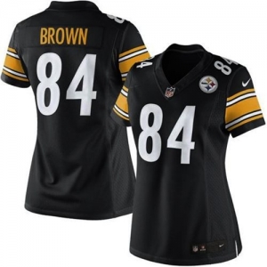 Nike Antonio Brown Pittsburgh Steelers Youth Girls Game Jersey -