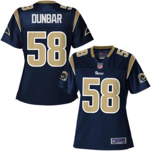 Pro Line Women's St. Louis Rams Jo-Lonn Dunbar Team Color Jersey