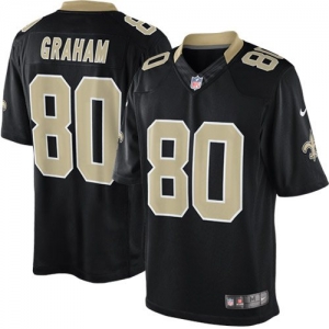 Nike Jimmy Graham New Orleans Saints The Limited Jersey - Black