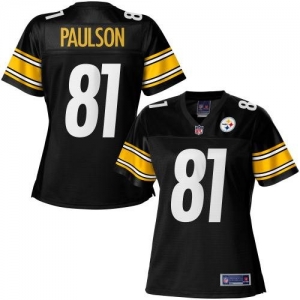 Pro Line Women's Pittsburgh Steelers David Paulson Team Color Je