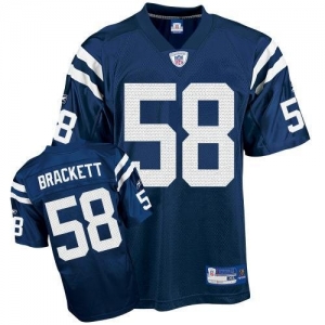 Reebok Indianapolis Colts Gary Brackett Replica Jersey