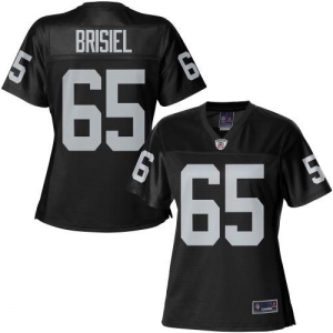 Pro Line Women's Oakland Raiders Mike Brisiel Team Color Jersey