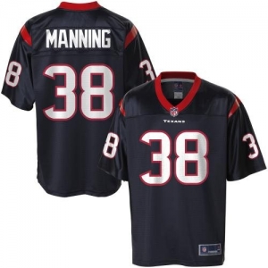 Pro Line Men's Houston Texans Danieal Manning Team Color Jersey