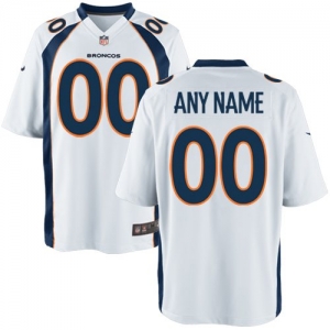 Nike Denver Broncos Custom Game Jersey - White