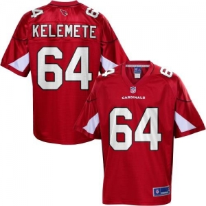 Pro Line Men's Arizona Cardinals Senio Kelemete Team Color Jerse