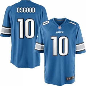 Nike Youth Detroit Lions Kassim Osgood Team Color Game Jersey