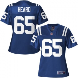 Pro Line Women's Indianapolis Colts Kellen Heard Team Color Jers