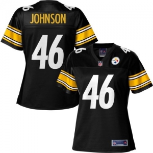 Pro Line Women's Pittsburgh Steelers Will Johnson Team Color Jer