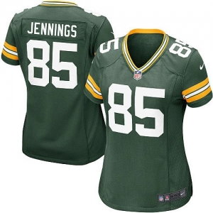 Nike Greg Jennings Green Bay Packers Women's Game Jersey - Green