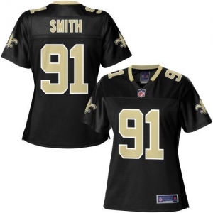 Pro Line Women's New Orleans Saints Will Smith Team Color Jersey