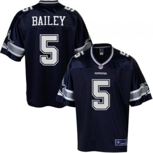 Pro Line Men's Dallas Cowboys Dan Bailey Team Color Jersey