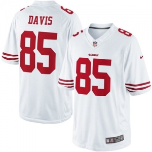 Nike Vernon Davis San Francisco 49ers Limited Jersey - White