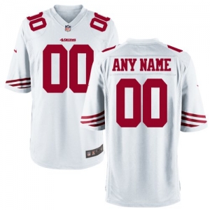 Nike San Francisco 49ers Custom Game Jersey - White