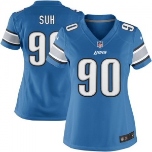 Nike Ndamukong Suh Detroit Lions Women's The Limited Jersey - Li