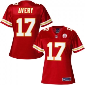 Pro Line Women's Kansas City Chiefs Donnie Avery Team Color Jers