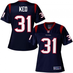 Pro Line Women's Houston Texans Shiloh Keo Team Color Jersey