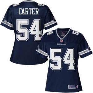 Pro Line Women's Dallas Cowboys Bruce Carter Team Color Jersey