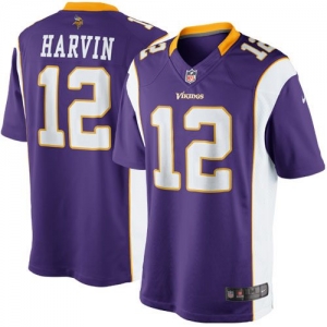 Nike Percy Harvin Minnesota Vikings Youth The Limited Jersey - P