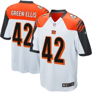 Nike BenJarvus Green-Ellis Cincinnati Bengals Game Jersey - Whit