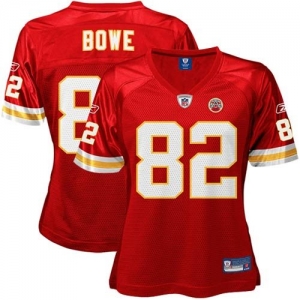 Reebok Dwayne Bowe Kansas City Chiefs Ladies Replica Jersey - Re