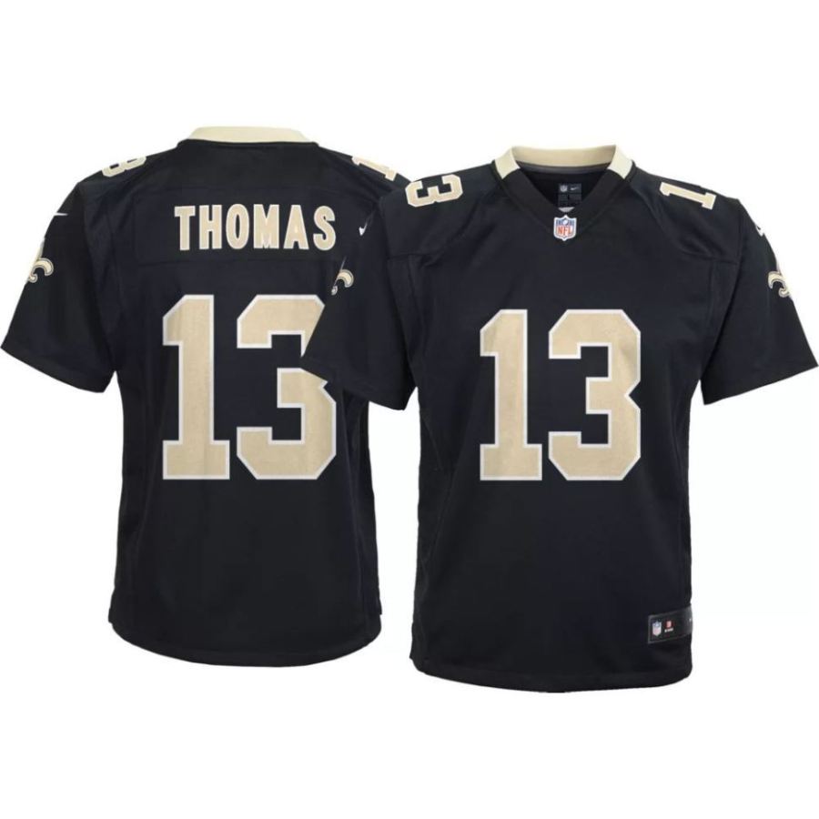 Nike Youth New Orleans Saints Michael Thomas #13 Black Game Jers