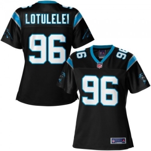 Pro Line Women's Carolina Panthers Star Lotulelei Team Color Jer